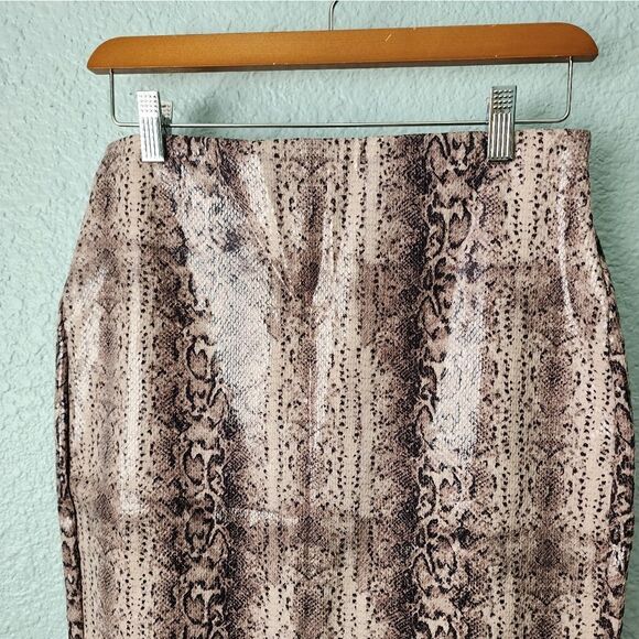 Express reptile print midi skirt - Picture 3 of 8